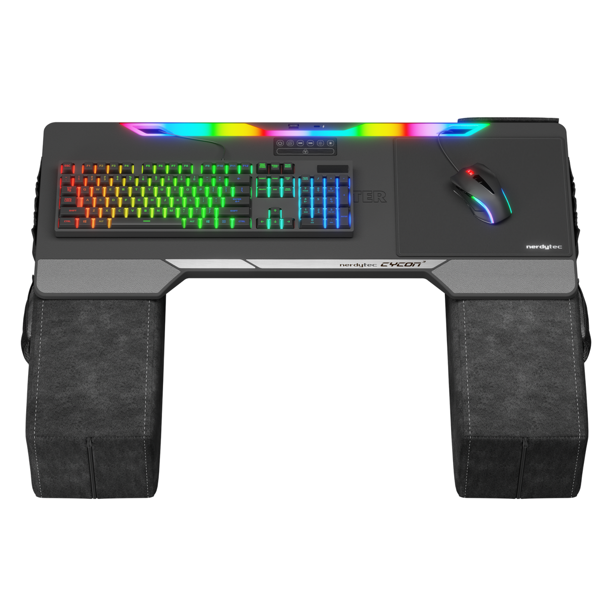 Couchmaster® CYCON³ - Couch Gaming USB-Hub Desk - HORIZONLIGHT