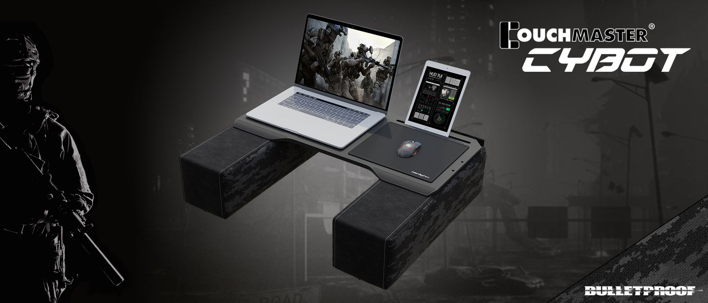 The Couchmaster Cycon delivers uncompromising PC gaming with a lap desk,  from the comfort of your sofa - Newegg Insider