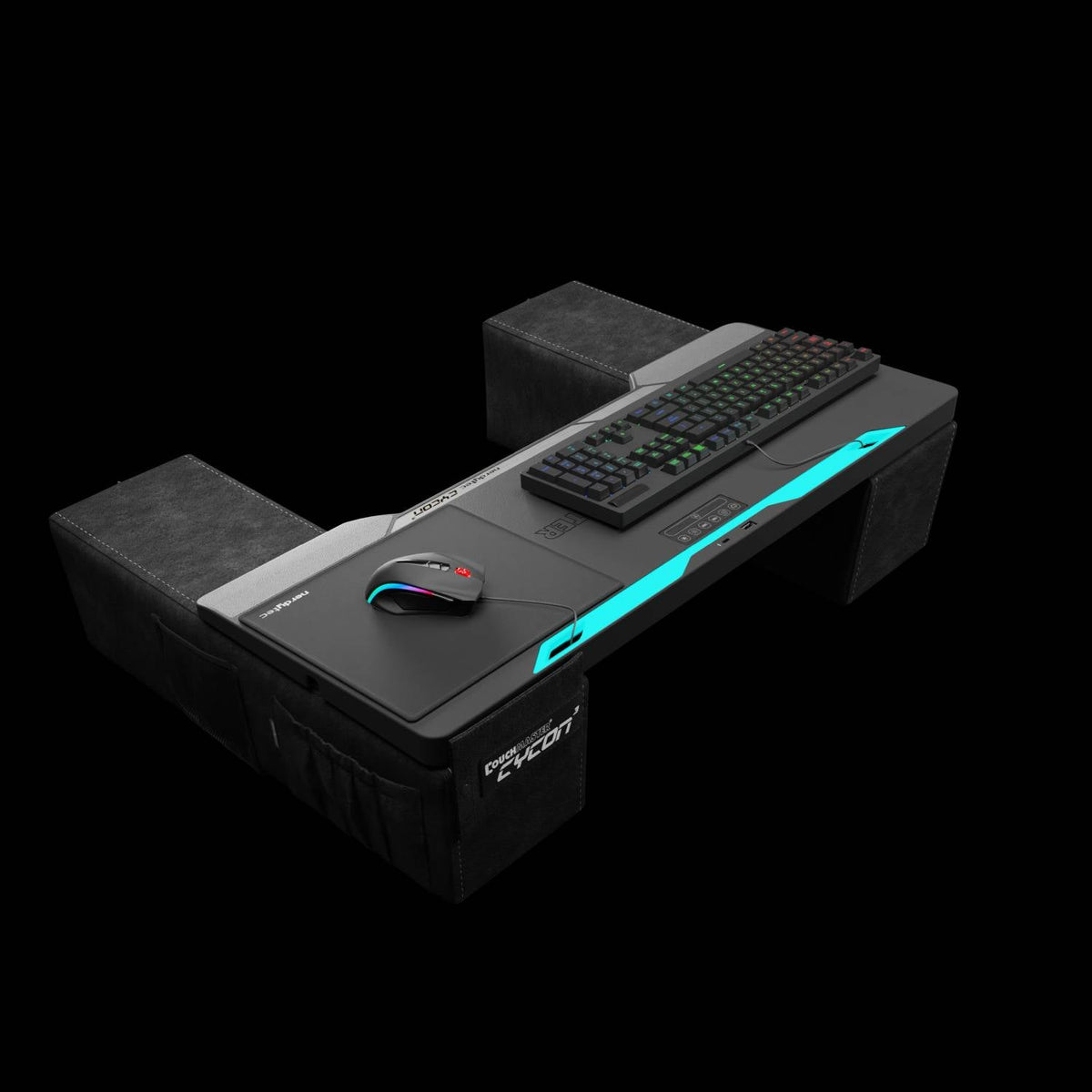 Couchmaster® CYCON³ - Couch Gaming USB-Hub Desk - HORIZONLIGHT