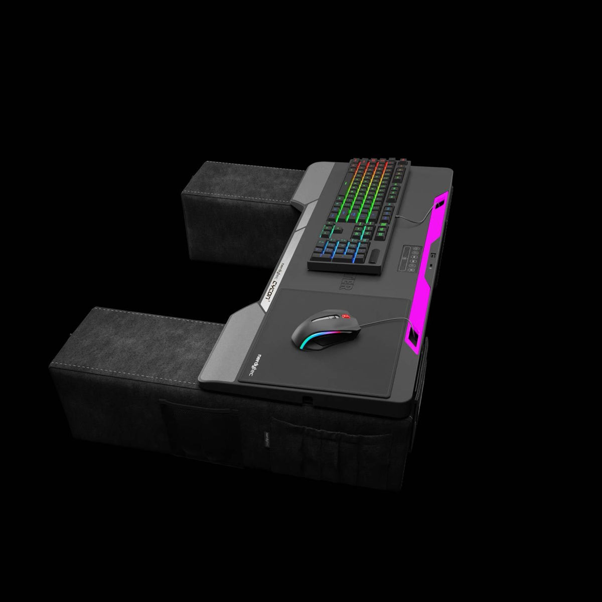 Couchmaster® CYCON³ - Couch Gaming USB-Hub Desk - HORIZONLIGHT