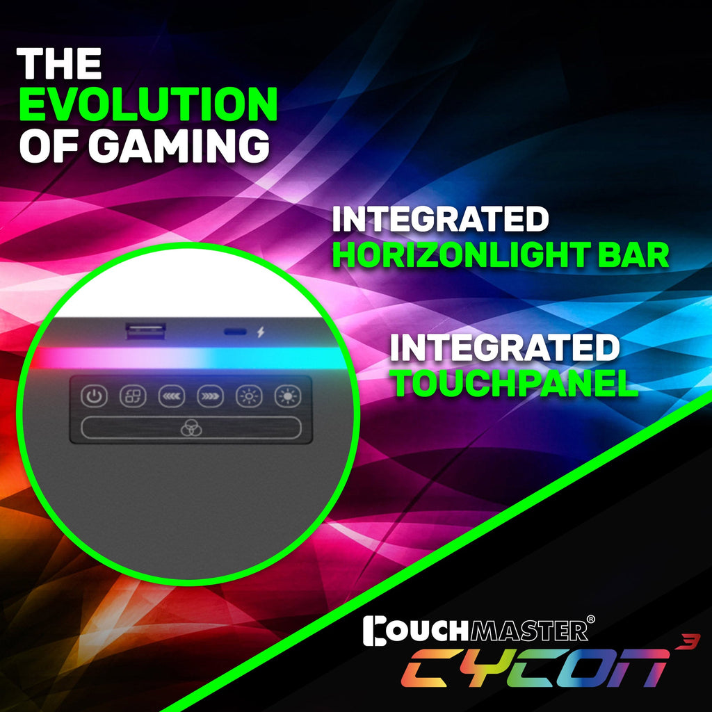 Couchmaster® CYCON³ - Couch Gaming USB-Hub Desk - HORIZONLIGHT