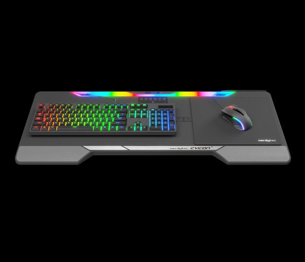 Couchmaster® Lapboard³ – RGB Gaming Lapdesk with USB Hub – nerdytec US